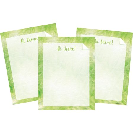 BARKER CREEK Lime Tie-Dye and Ombré Computer Paper, 150 sheets/Package 4343